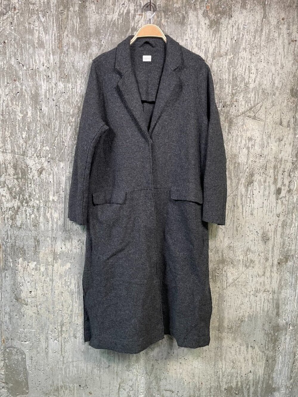 POETRY Women's Gray Coatigan